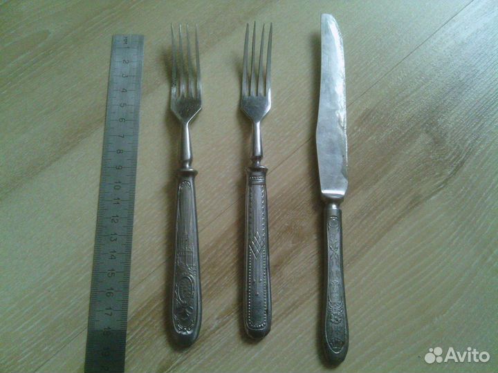 Нож,вилка 2 шт. г.Павлово. Завод им. Кирова