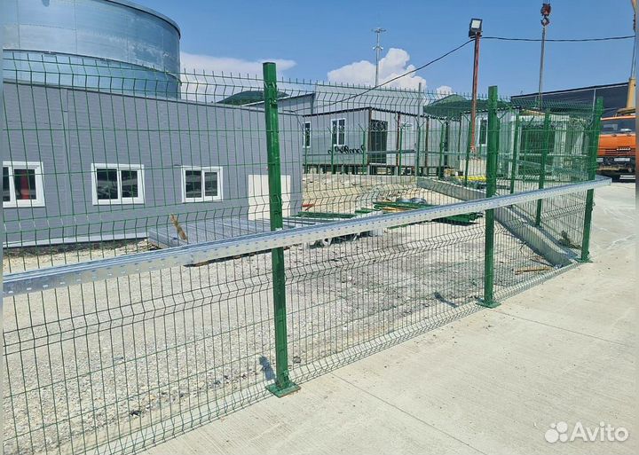 Забор из 3д сетки