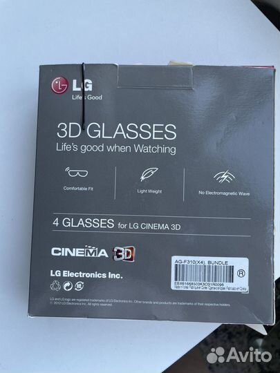 3d очки lg