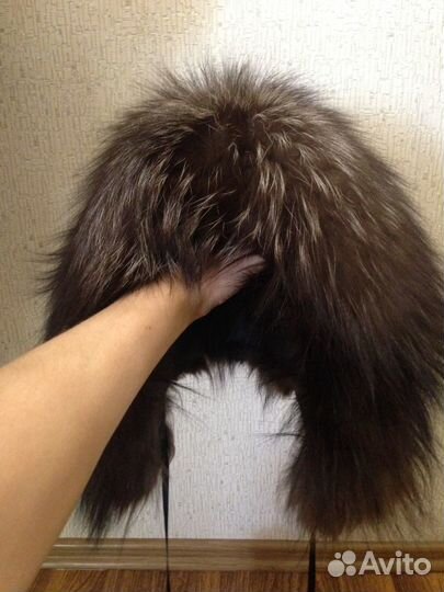 Шапка из чернобурки