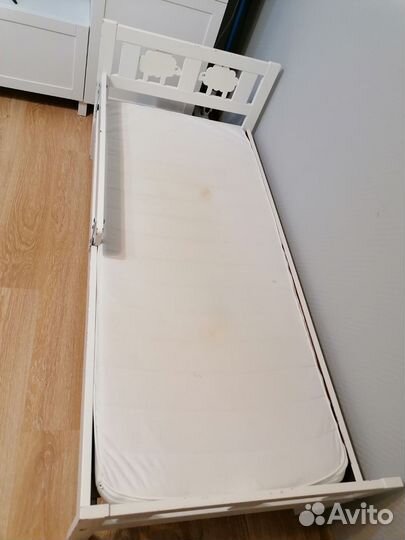 Кровать Икеа Криттер и матрас. Доставка бесплатно