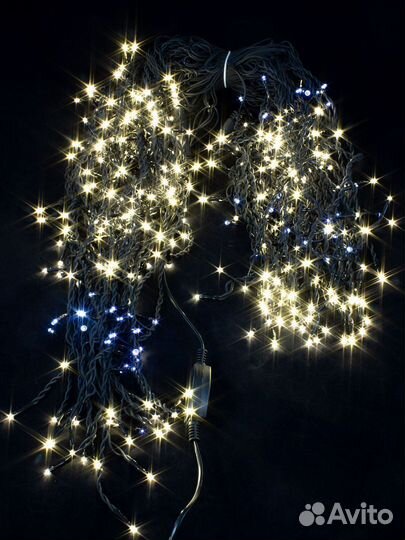 Бахрома 680 LED 20 метров