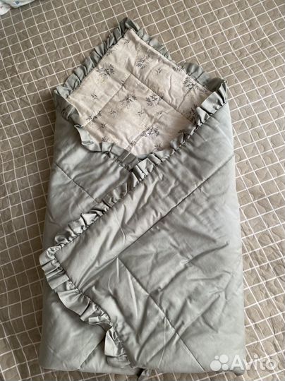 Одеяло-конверт для малыша/ конверт на выписку