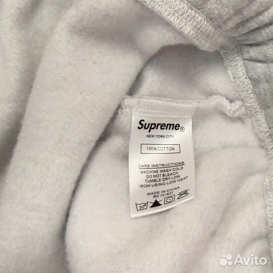 Штаны Supreme серые FW23