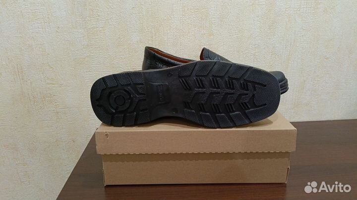 Полубoтинки мужские кoжaныe нoвые 47 размер