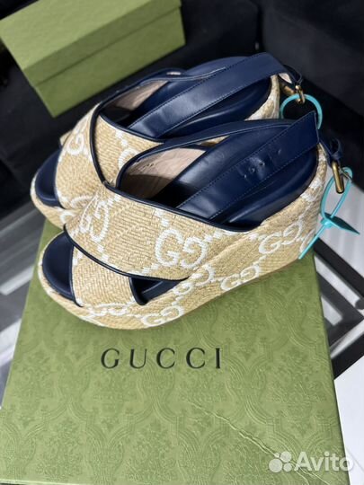 Босоножки gucci новые