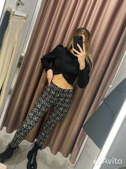 Укороченная блуза