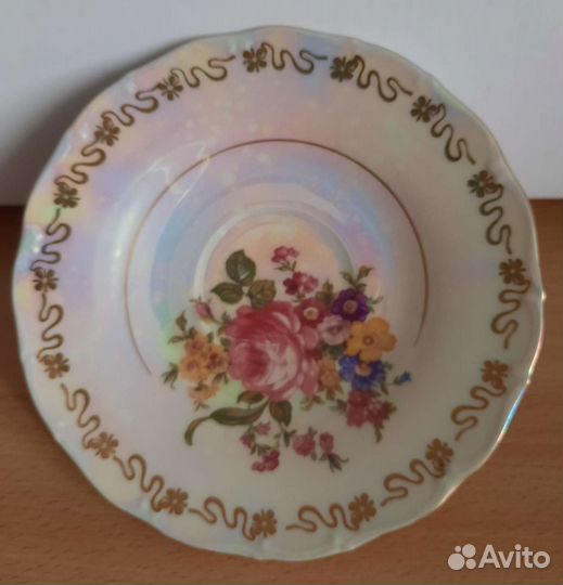 Чайные пары разные и сервиз Богдановичи СССР