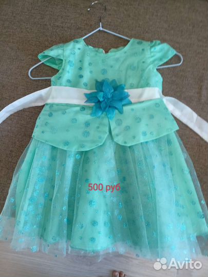 Платье для девочки размеры разные