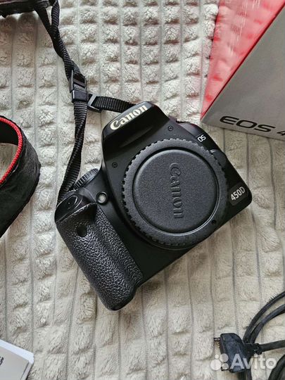 Зеркальный фотоаппарат canon 450D body