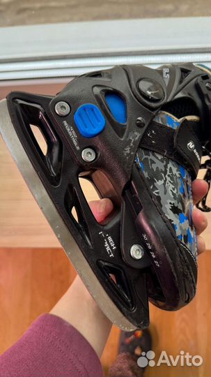 Коньки детские раздвижные 27 30 р