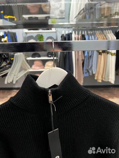 Кофта на молнии Stone island (фул-зип)