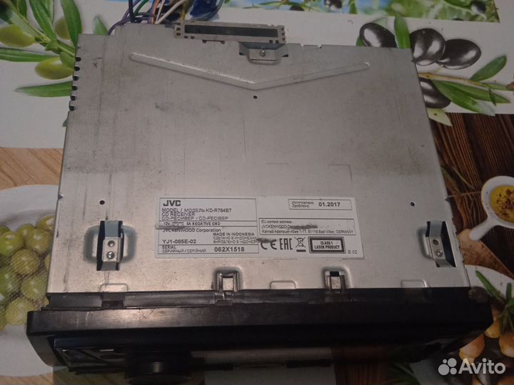 Магнитола jvc