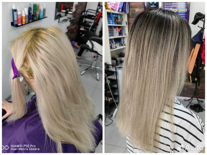 Окрашивание волос в модных техниках