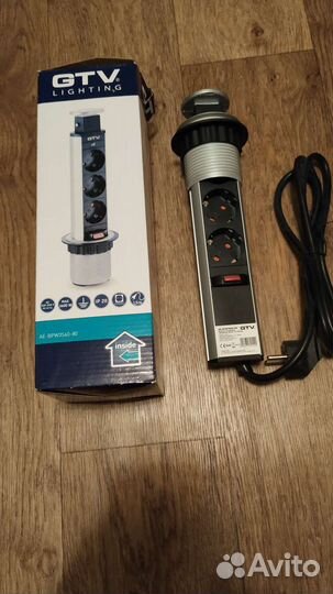 Выдвижной блок розеток