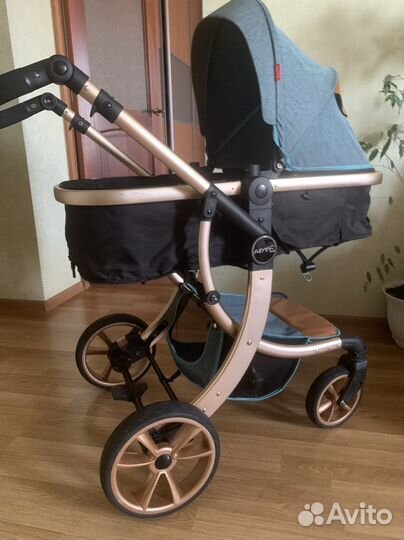 Детская коляска с автолюлькой