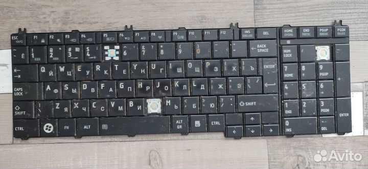 Клавиатура для ноутбука Toshiba С650, C660, L650