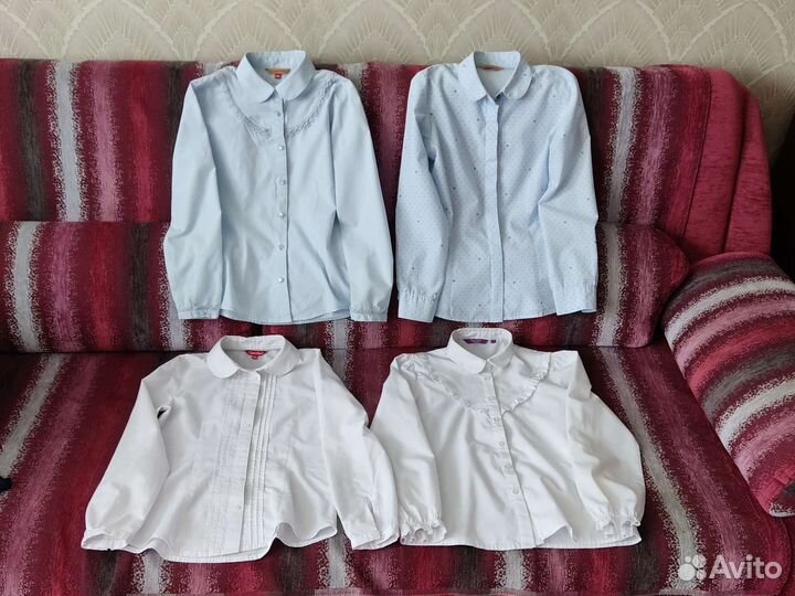 Для школы платье, сарафан,блузки для школы 140-146