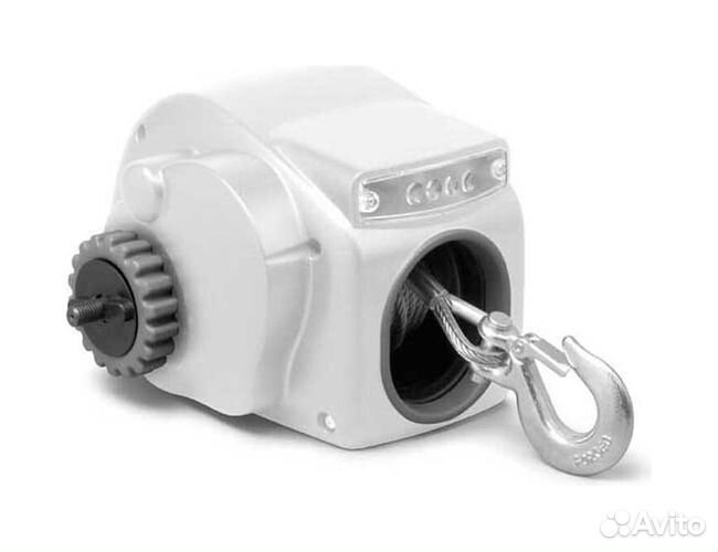 Лебедка электрическая на трейлер, 2500lbs SW,белая