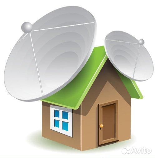 Установка спутниковых антенн триколор, МТС, НТВ+
