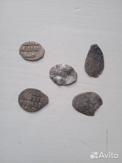 Монеты чешуя