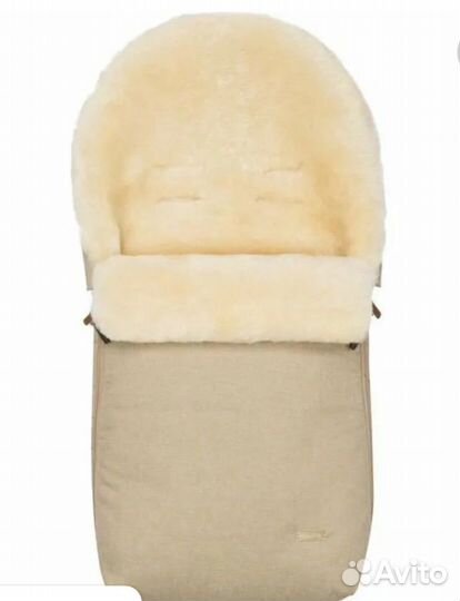 Зимний конверт в коляску на овчине