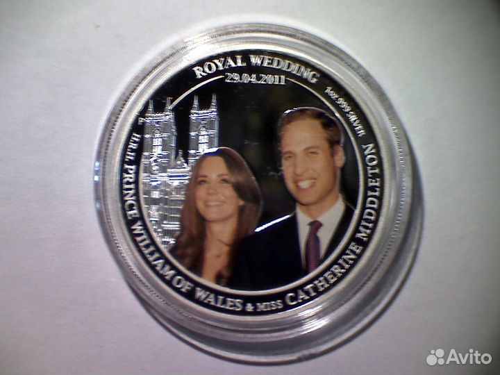 Австралия 2011 1 доллар королевская свадьба принц