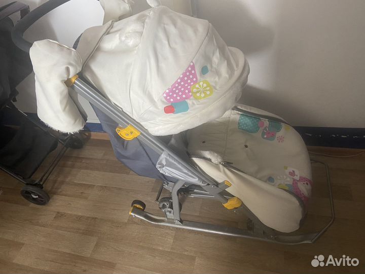 Санки на колесах