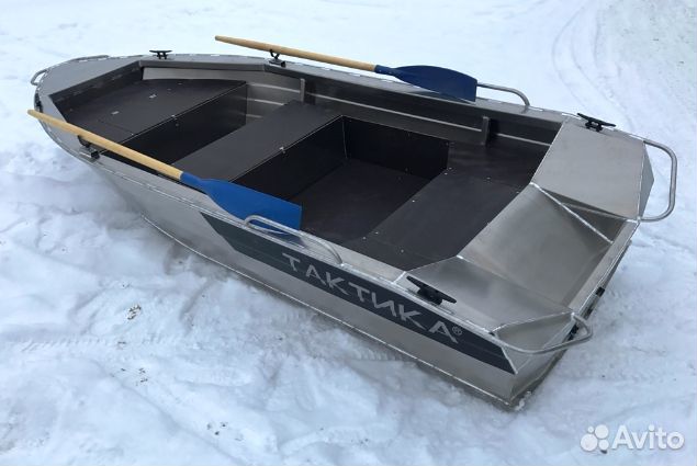 Алюминиевая моторная лодка Тактика-390рм