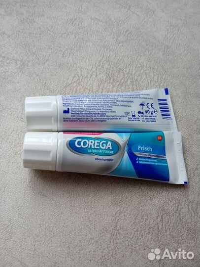 Корега для фиксации зубных протезов