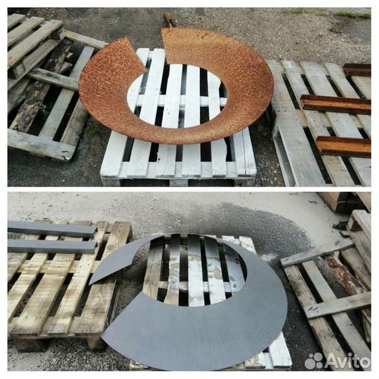 Пескоструйная обработка и покраска