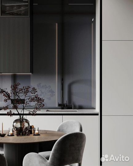 Прямая кухня