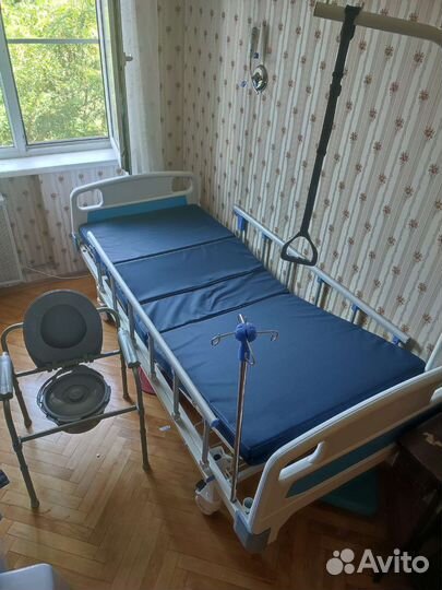 Функциональная кровать + кресло- туалет