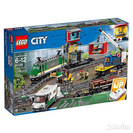 Lego City Trains 60198 Товарный поезд