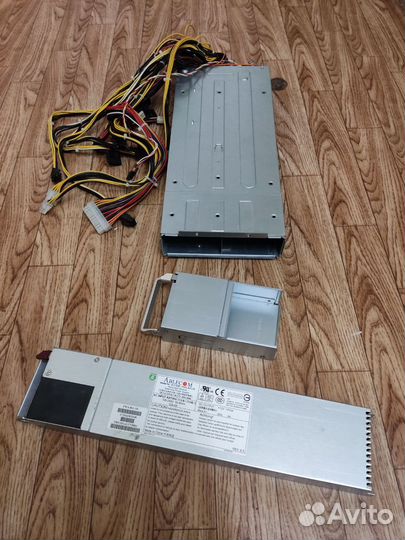 Блок питания supermicro 800w с корзиной