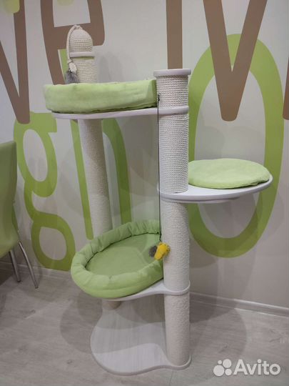 Когтеточка дом для кошек Мейн Кун бу