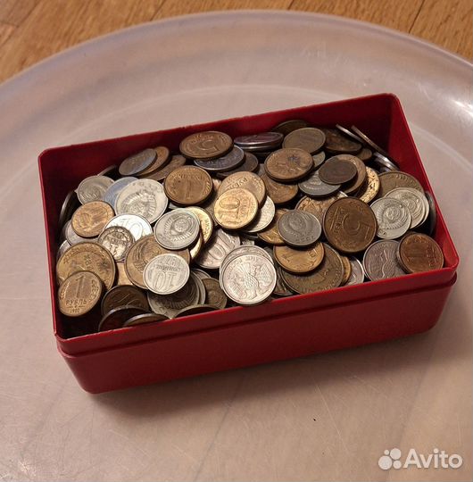 Монеты разные
