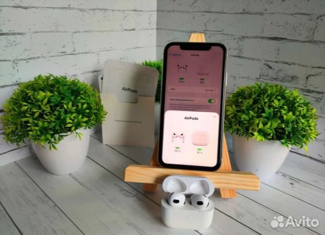 Airpods 3 Premium+ (Гарантия+Чехол)