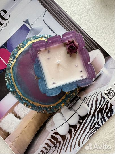 Мастер-класс по созданию свечи и подсвечника