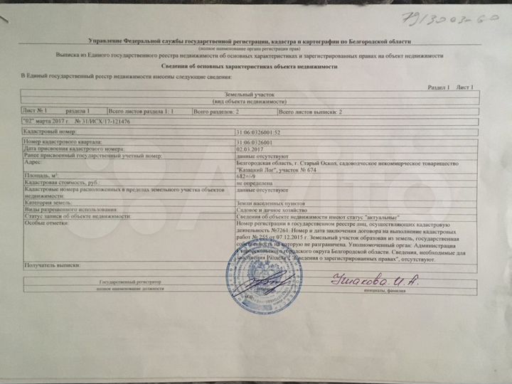 Участок 7 сот. (СНТ, ДНП)