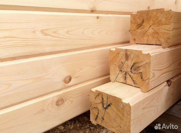 Брус профилированный