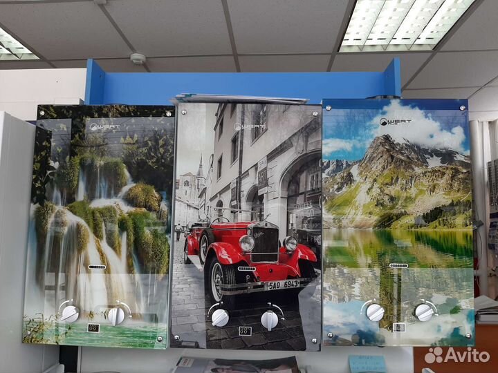 Газовый проточный водонагреватель wert