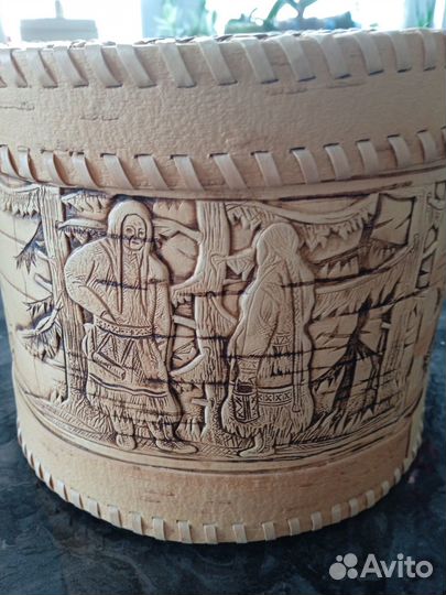 Туес из бересты. Новый