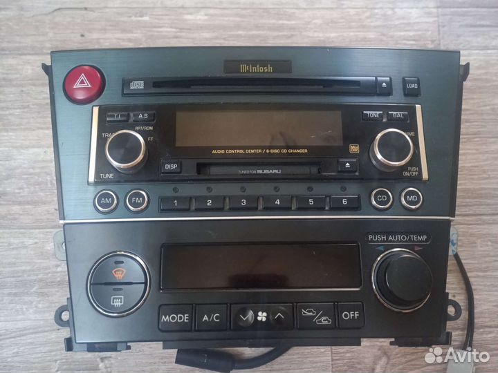 Магнитола subaru legacy bl McIntosh