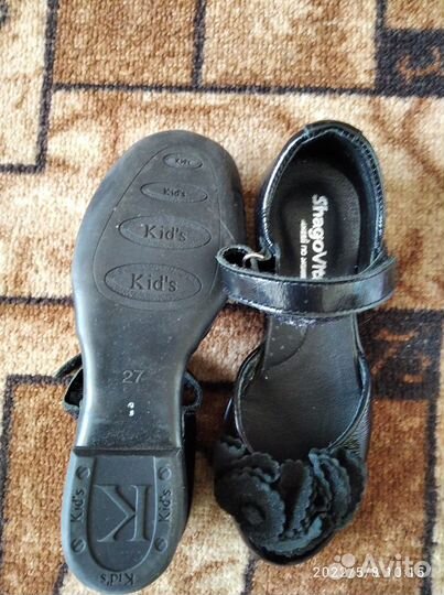 Туфли для девочки 27