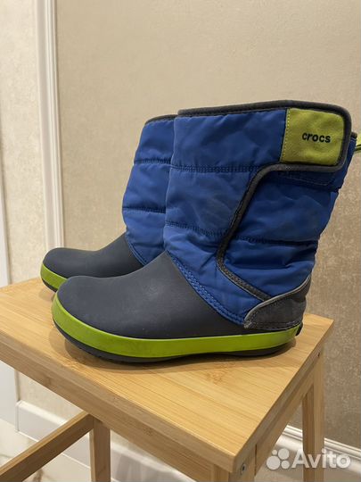 Сапоги для мальчика Crocs 33,5 размер J2