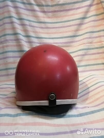 Шлем мотоциклиста Салют, ретро