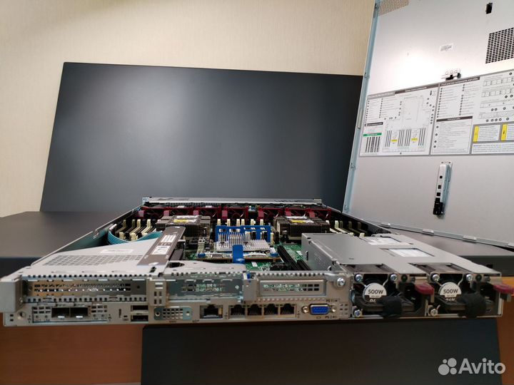 Сервер HPE DL360 Gen10 2х500W Xeon Gold 6138 G10