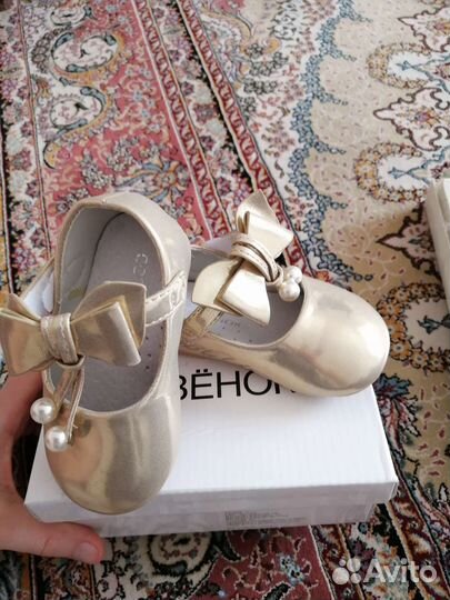 Туфельки для девочки, 17 размер