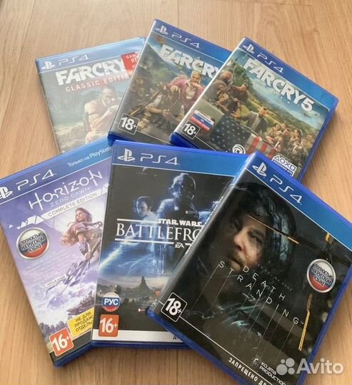 Диски на ps4